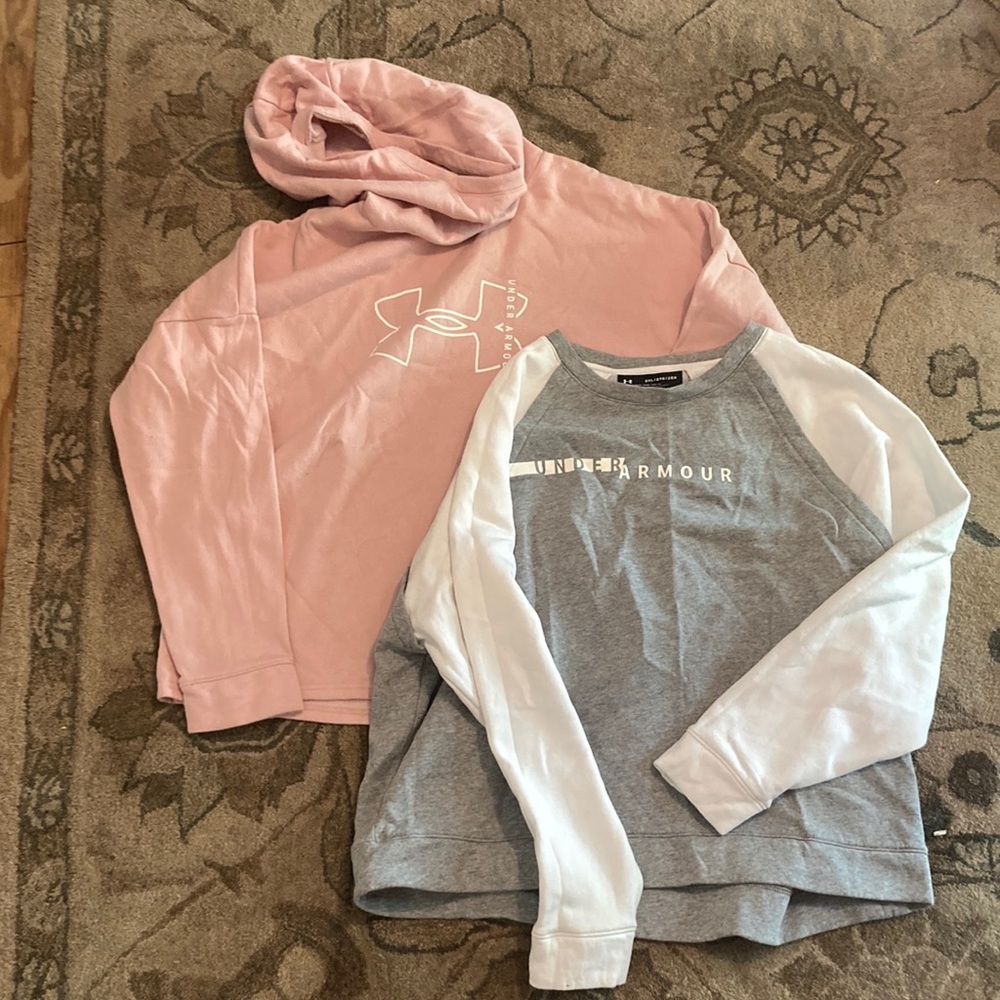 Bundle!! Under armor sweatshirts!
